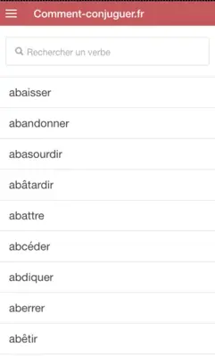 Conjuguer android App screenshot 7